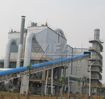 烘干錘式破碎機(jī)工作現(xiàn)場(chǎng)